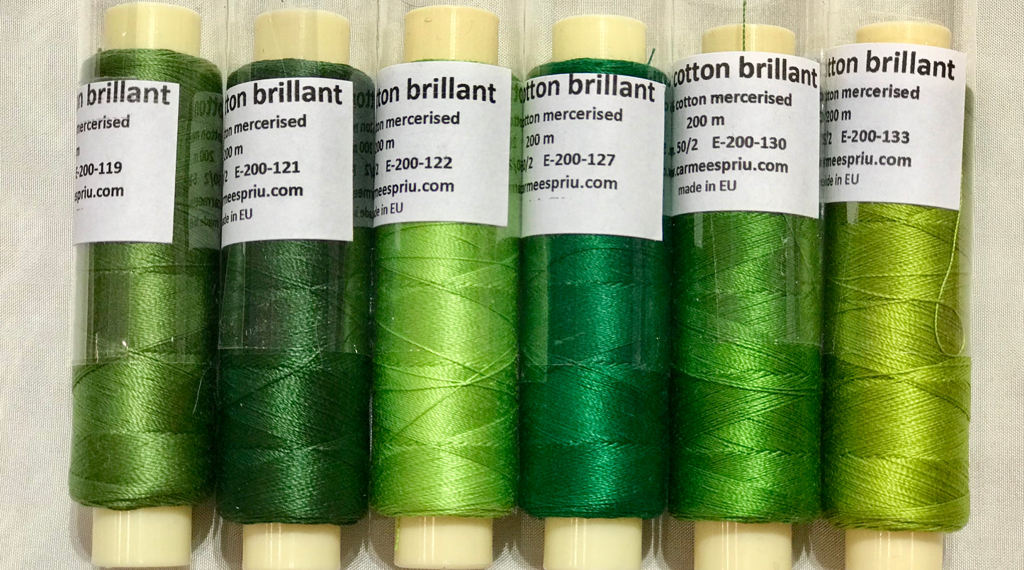 "brillant" gama verde intenso