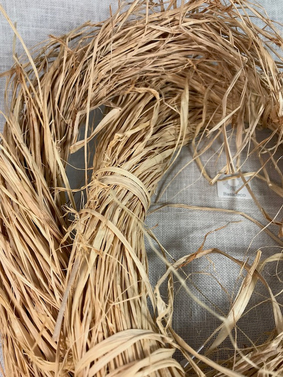 Natural raffia