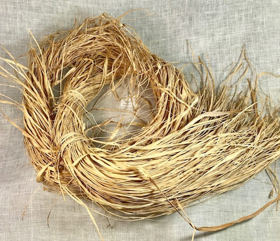 Natural raffia