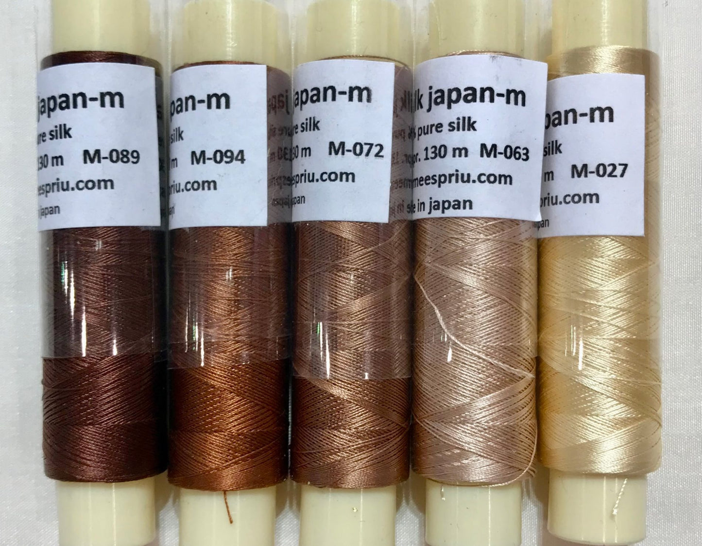 brown silk range
