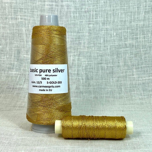 Basic Pure Silver Old Gold 3 cabos