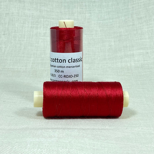 Basic cotton classic nº 250 rojo