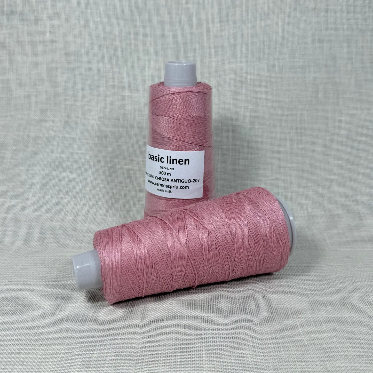Basic Linen Rosa Antic 207