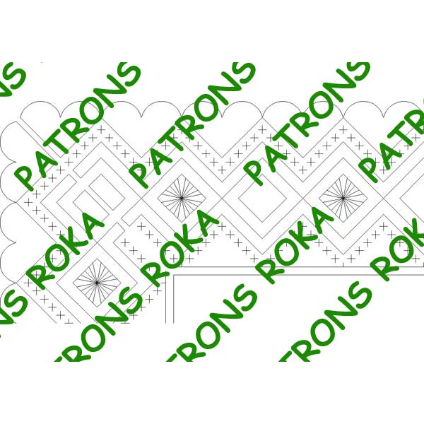 Patrón punta P4227