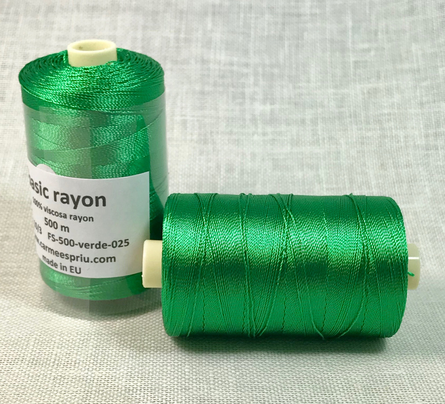 Rayón verde color 025