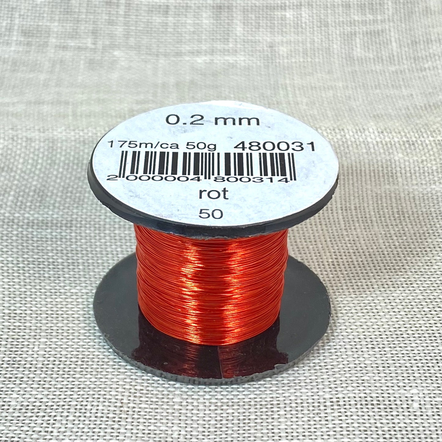 Red steel wire color 480031