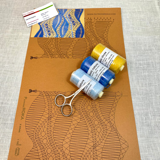 Kit de bolillos para Chal modelo nº 1