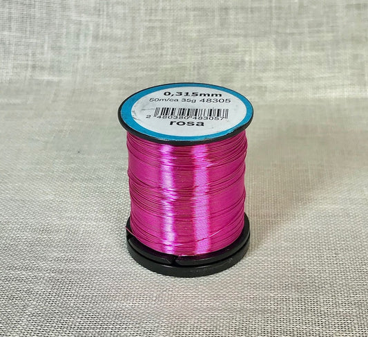 Fil d'acer rosa color 48305