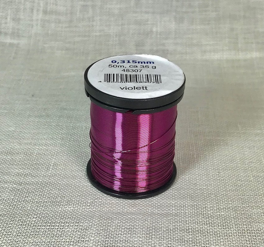 Fil d'acer violeta color 48307