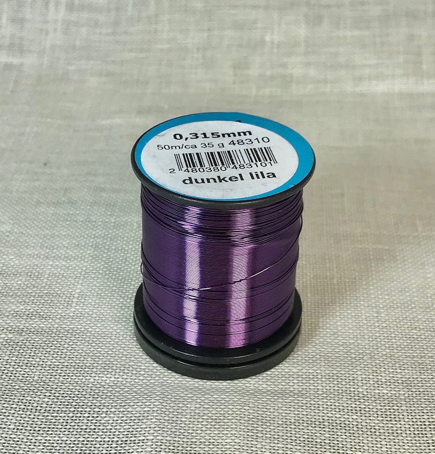Hilo de acero lila color 48310