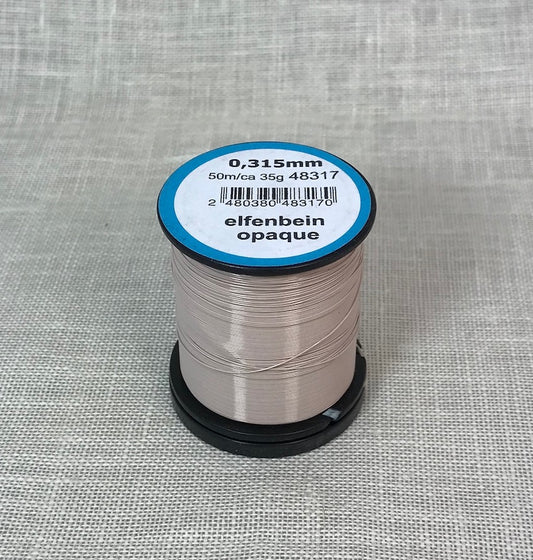 Fil d'acer beix color 48317